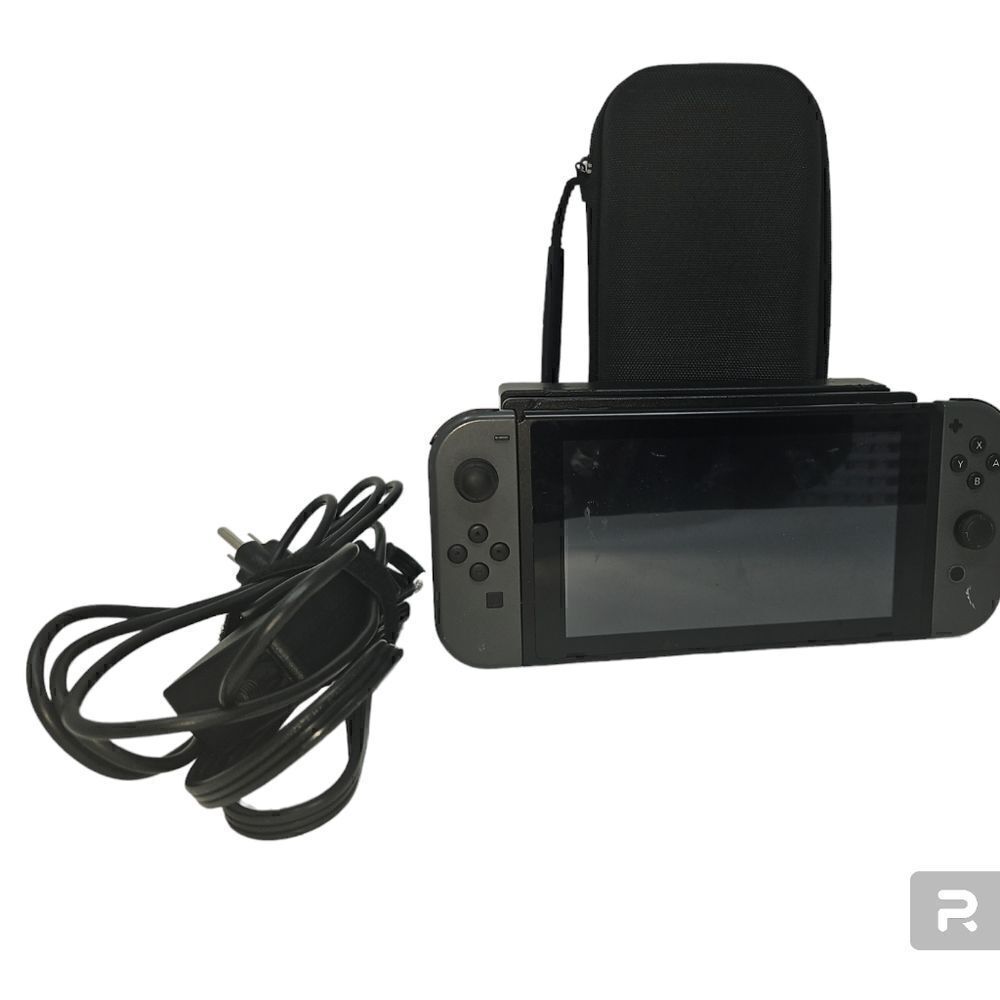 Nintendo HAC-001 Switch Gaming System w/ Blue & Red Joy Sticks